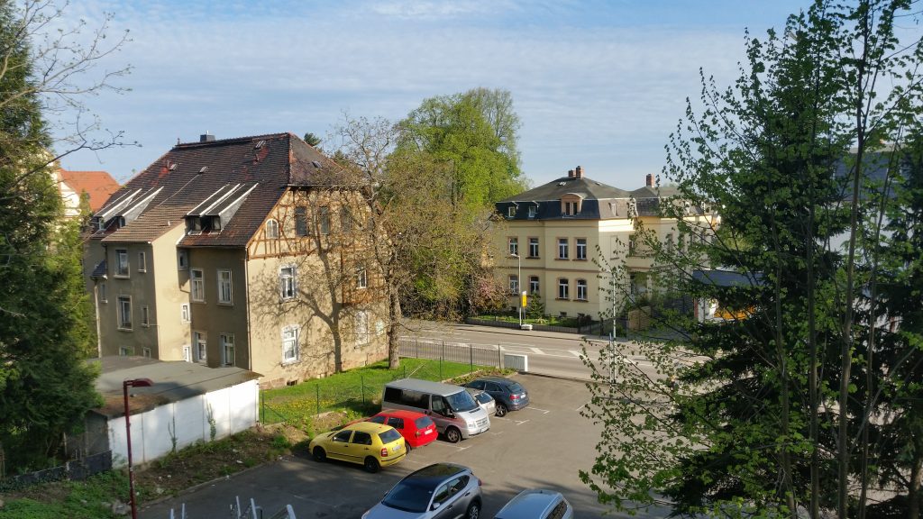 Architektur am Bahnhof Burgstädt